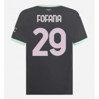 AC Milan Youssouf Fofana #29 Tredjeställ 2024-25 Kortärmad